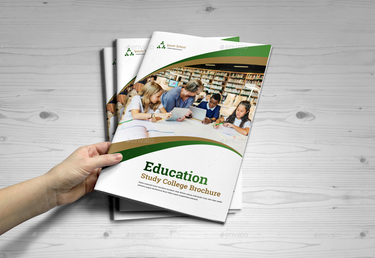 Education Brochure Indesign Template V4, Print Templates | GraphicRiver